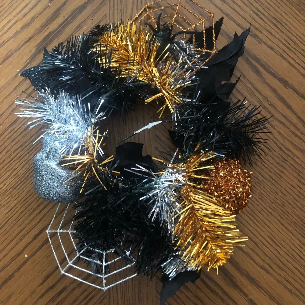 Halloween Candle Holder Arrangement